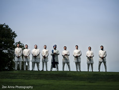 Graceful indian groom with groomsmen photo session. Graceful indian groom with groomsmen photo session.