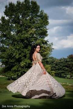 Enchanting indian bride's outdoors portrait. Enchanting indian bride's outdoors portrait.