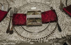 Marvelous Indian wedding reception tableware. Marvelous Indian wedding reception tableware.