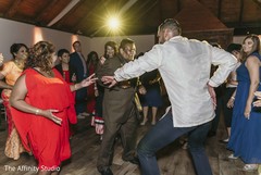 Indian groom dancing at reception. Indian groom dancing at reception.