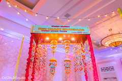 Sangeet food court decoration. Sangeet food court decoration.