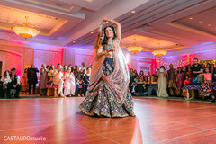 Sangeet Indian bride and bridesmaids dance. Sangeet Indian bride and bridesmaids dance.