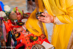 Closeup capture of Indian pre-wedding ritual items. Closeup capture of Indian pre-wedding ritual items.