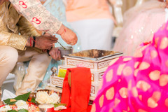 Indian wedding ceremony ritual closeup capture. Indian wedding ceremony ritual closeup capture.