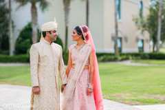 Ravishing Indian couple outdoors capture. Ravishing Indian couple outdoors capture.