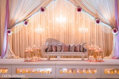 Stunning Indian wedding stage. Stunning Indian wedding stage.
