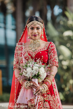 Indian bride's portrait Indian bride's portrait