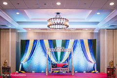 Marvelous Sangeet stage decoration. Marvelous Sangeet stage decoration.