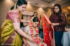 Maharani getting her ghoonghat. Maharani getting her ghoonghat.