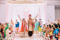 Cheerful Indian wedding ceremony capture. Cheerful Indian wedding ceremony capture.