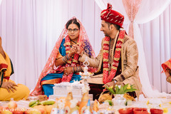 See this traditional Indian wedding ceremony ritual. See this traditional Indian wedding ceremony ritual.