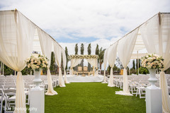 Stunning Indian ceremony wedding aisle decor. Stunning Indian ceremony wedding aisle decor.