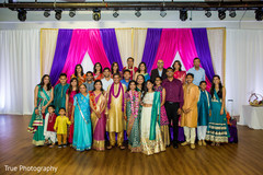 Joyful Sangeet family portrait. Joyful Sangeet family portrait.