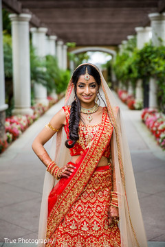 Majestic indian bridal ceremony look. Majestic indian bridal ceremony look.