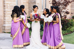 Maharani and bridesmaids Maharani and bridesmaids