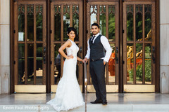 Indian bride and groom looking sharp Indian bride and groom looking sharp