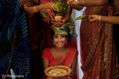 See this Indian pre-weeding ritual tradition. See this Indian pre-weeding ritual tradition.