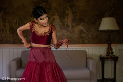 Indian bride getting ready for ceremony. Indian bride getting ready for ceremony.