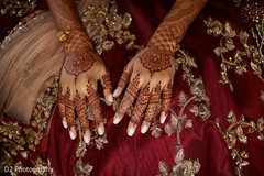 Closeup capture of Indian bridal mehndi art. Closeup capture of Indian bridal mehndi art.