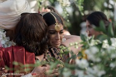 Indian bride's emotional moment Indian bride's emotional moment