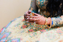 Indian bride wearing the mehndi design Indian bride wearing the mehndi design