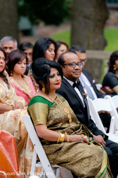 Indian bride's parents at ceremony capture. Indian bride's parents at ceremony capture.