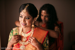 Maharani getting ready with jewelry Maharani getting ready with jewelry
