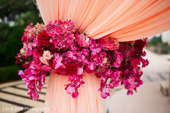 Amazing floral arrangement design decorating the mandap Amazing floral arrangement design decorating the mandap
