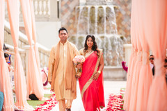 Groomsmen and bridesmaid making their way to the aisle Groomsmen and bridesmaid making their way to the aisle