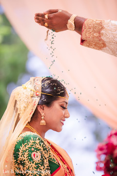 Stunning Maharani during the ceremony Stunning Maharani during the ceremony