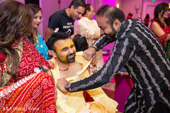 Pre wedding rituals happening Pre wedding rituals happening