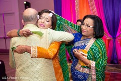 Maharani hugging her father Maharani hugging her father