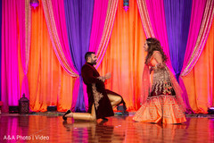 Maharani and Raja performing Maharani and Raja performing