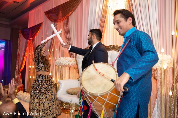 Maharani and Raja during the reception