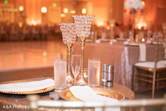 Details of the reception's table Details of the reception's table