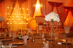 Incredible decoration details of the reception Incredible decoration details of the reception
