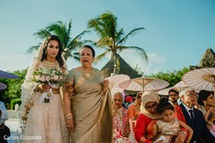 Detail of Maharani and family entering the ceremony Detail of Maharani and family entering the ceremony