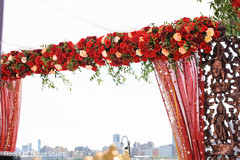 Incredible Indian mandap roses decoration. Incredible Indian mandap roses decoration.