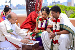 Lighting up the sacred fire at Indian wedding ceremony. Lighting up the sacred fire at Indian wedding ceremony.