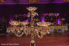 Indian wedding reception table chandelier backdrop. Indian wedding reception table chandelier backdrop.