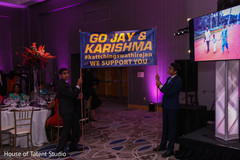 Incredible Indian wedding reception sign. Incredible Indian wedding reception sign.