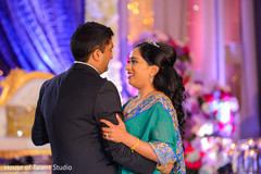 Indian lovebirds having their first dance. Indian lovebirds having their first dance.