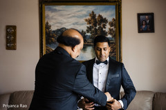 Indian groom getting ready for the ceremony Indian groom getting ready for the ceremony