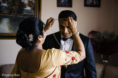 Indian groom getting ready Indian groom getting ready
