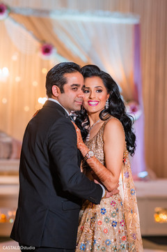 Lovely Indian couple posing for photo session. Lovely Indian couple posing for photo session.
