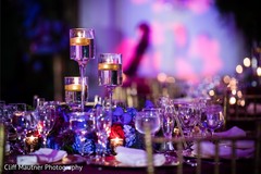 Dreamy Indian reception table candle decoration. Dreamy Indian reception table candle decoration.