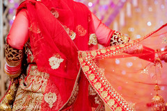 Lengha details of the Indian bride Lengha details of the Indian bride