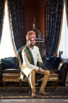 Indian groom posing for the photo shoot Indian groom posing for the photo shoot
