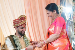 Raja and family guest during the ceremony Raja and family guest during the ceremony