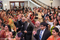 Guests during the ceremonial rituals Guests during the ceremonial rituals